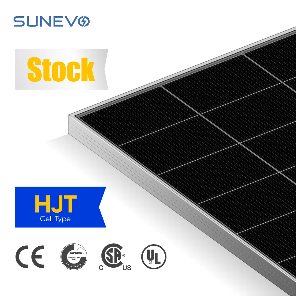 SunArk Power SE6-66HBD Bifacial N-Type HJT Solar Panel