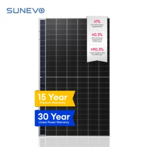 SunArk Power SE6-66HBD Bifacial N-Type HJT Solar Panel